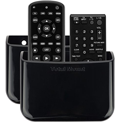 Book Cover TotalMount Universal Remote Holders (Quantity 2 - Two Remotes per Holder)