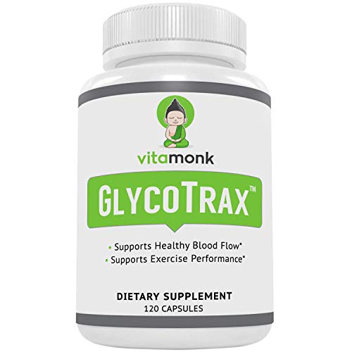 Book Cover GlycoTraxTM GPLC Extra Large Bottle - 120 Capsules of High-Absorption Glycine Propionyl-L-Carnitine with No Artificial Fillers - Glycine Propionyl L Carnitine Supplement