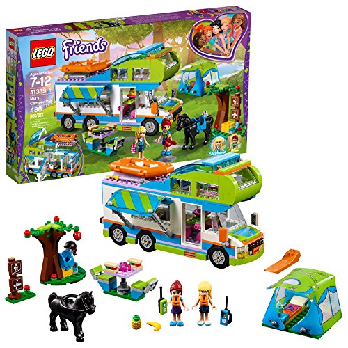 Book Cover LEGO Friends Miaâ€™s Camper Van 41339 Building Set (488 Piece)