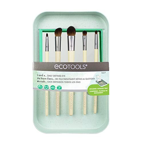 Book Cover EcoTools Daily Defined Eye Shadow Makeup Set with Storage Tray