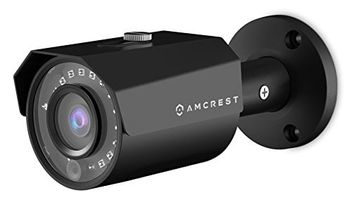 Book Cover Amcrest ProHD Outdoor 1080P POE Bullet IP Security Camera - IP67 Weatherproof, 1080P (1920 TVL), IP2M-843EB (Black)