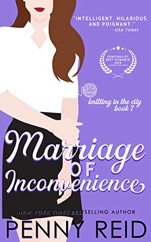 Book Cover Marriage of Inconvenience: A Marriage of Convenience Romance (Knitting in the City Book 7)