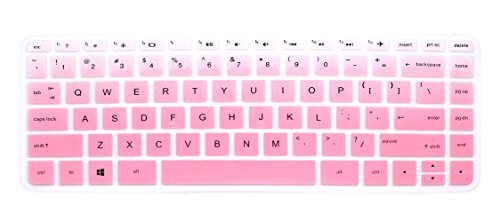 Book Cover Silicone Keyboard Cover Skin for HP 14-ab 14-ac 14-ad 14-an Series, 14-ab010 / ab166us 14-ac159nr 14-al062nr 14-an010nr / an013nr / an080nr, 14