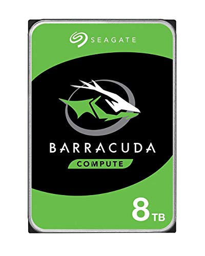 Book Cover Seagate BarraCuda Internal Hard Drive 8TB SATA 6Gb/s 256MB Cache 3.5-Inch (ST8000DM004),Mechanical Hard Disk
