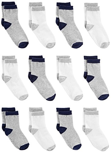 Book Cover Simple Joys by Carter's Baby Boys' Socks (Pack of 12)