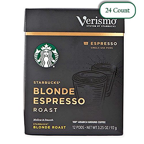 Book Cover Starbucks Blonde Espresso Roast Espresso Verismo Pods (Pack of 2)