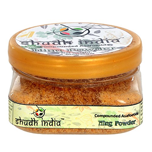 Book Cover Shudh India | Asafoetida | Heeng | All Natural | Salt Free | Vegan | Non-GMO | Asafoetida Indian Spice | Best for Onion Garlic Substitute |