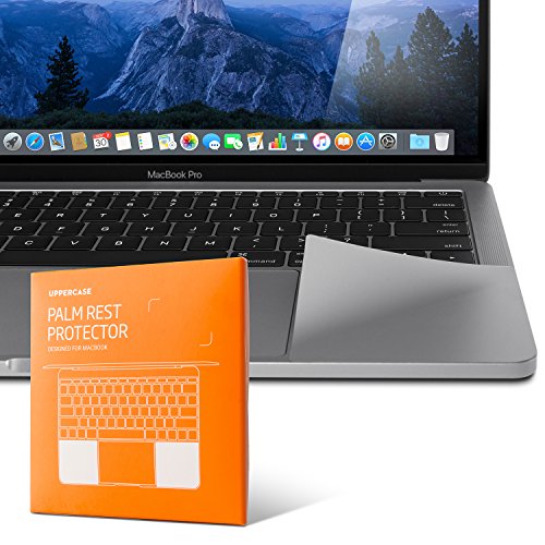 Book Cover UPPERCASE Premium Palm Rest Protector Skin Cover Set for MacBook Pro 13