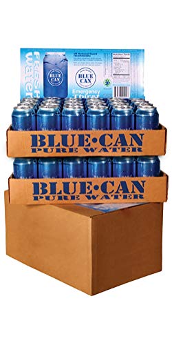 Book Cover Blue Can Premium Emergency Drinking Water - 48 Pack