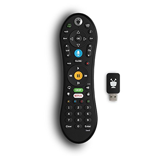 Book Cover TiVo VOX Remote to Upgrade TiVo Roamio or TiVo Mini with Voice Search, Black (C00301)