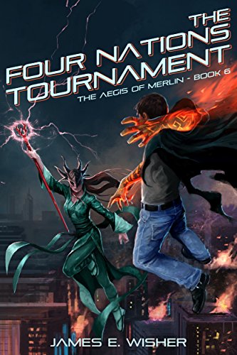 Book Cover The Four Nations Tournament: The Aegis of Merlin Book 6