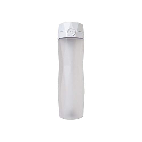 Book Cover Hidrate Spark 2.0 Smart Water Bottle (White) - Tracks Water Intake & Glows to Remind You to Stay Hydrated