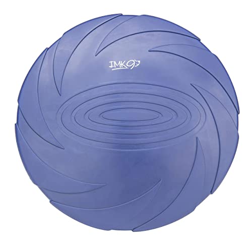 Book Cover Dog Frisbee Toy - Soft Rubber Disc for Large Dogs - Frizbee for AggressiveÂ Play â€“ Heavy Duty Durable Frisby for Pets â€“ Lightweight, Interactive Flying Toy for Training Fetch, Tug of War, Catch