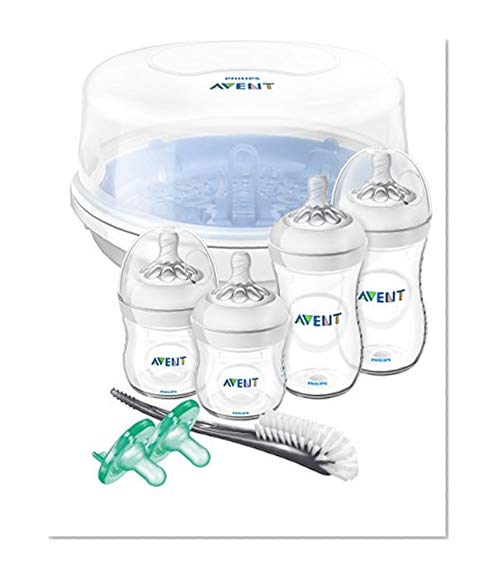 Book Cover Philips Avent Natural Baby Bottle Essentials Gift Set, SCD208/01