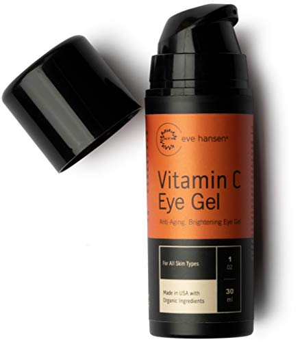 Book Cover Eve Hansen Vitamin C Eye Gel - Reduce Age Spots, Dark Circles and Eye Puffiness With Our Vitamin C Eye Cream | Anti-Aging Wrinkle Filler, Eye Bags Treatment, and Dark Spot Corrector | 1oz