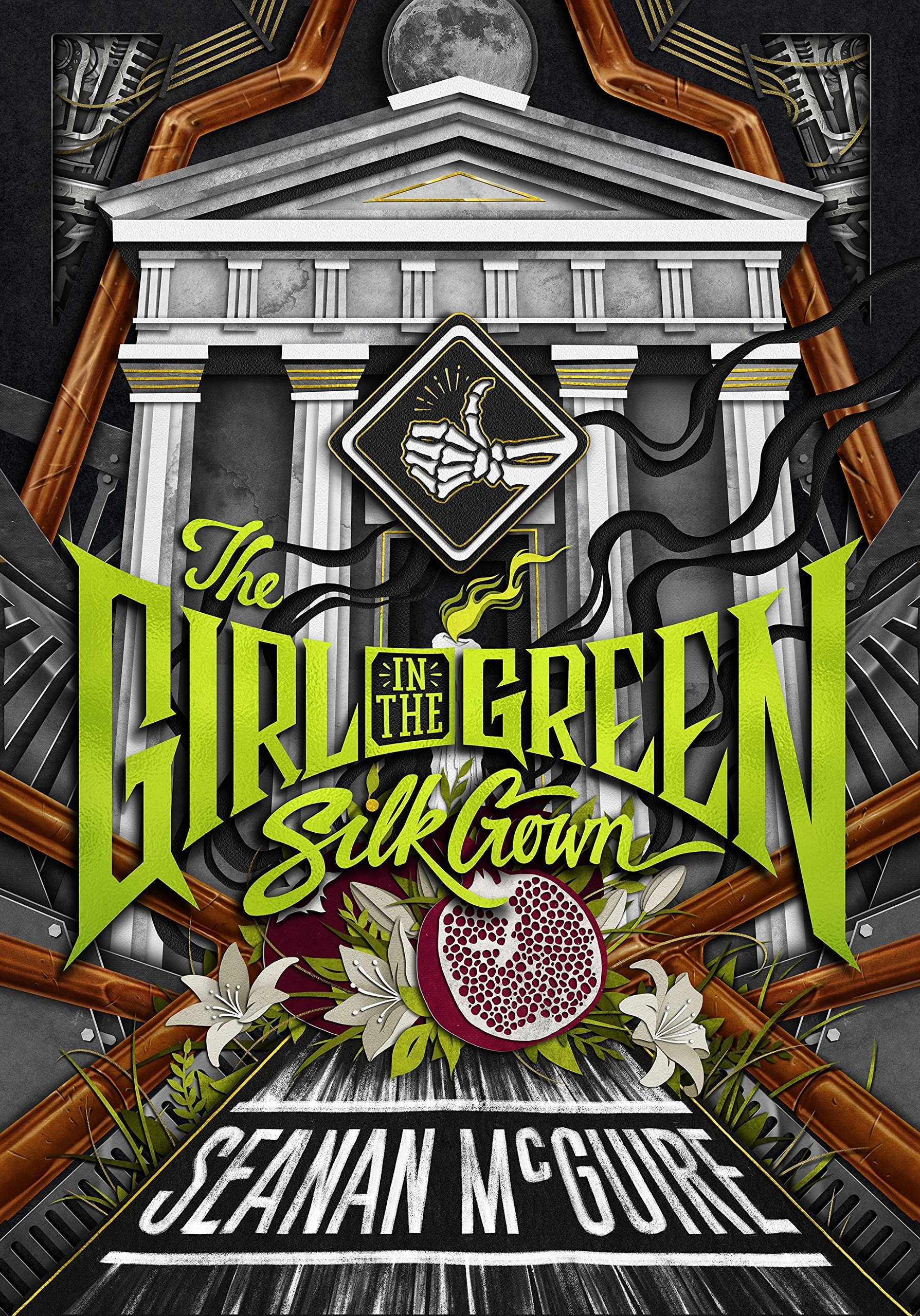 Book Cover The Girl in the Green Silk Gown (Ghost Roads Book 2)