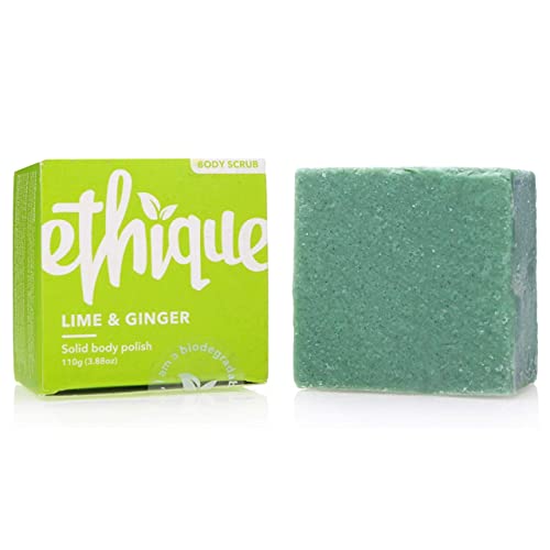 Book Cover Ethique Eco-Friendly Body Polish, Lime & Ginger 3.88 oz