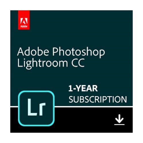 Book Cover Adobe Photoshop Lightroom CC plan | 1 Year Subscription (Mac Download)