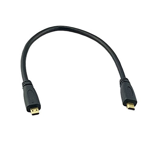Book Cover Seadream Gold Plated High Speed Micro HDMI Extension Cable Micro HDMI Male to Micro HDMI Male Cable 1Foot