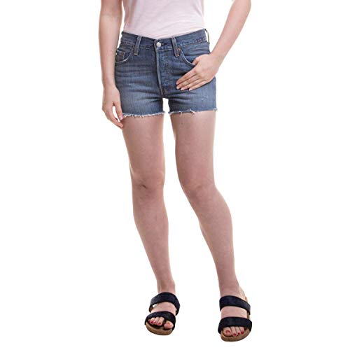 Book Cover Levi's Women's 501 Button-Fly Shorts