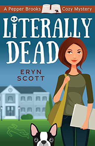 Book Cover Literally Dead (A Pepper Brooks Cozy Mystery Book 1)