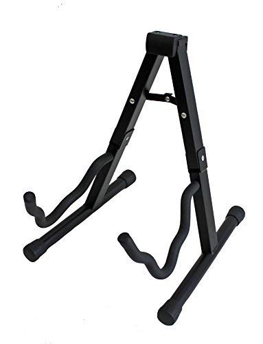 Book Cover TopStage Folding Guitar Stand Hanger for Acoustic, Bass, Electric Guitars Hanger JX40A