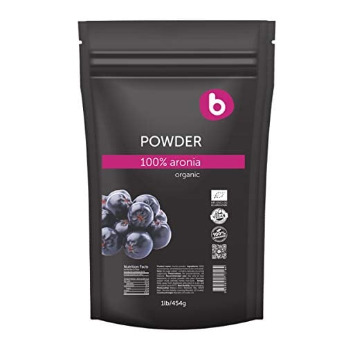Book Cover Bobica's Premium European Organic Aronia Berry (Chokeberry) Powder | 1lb/454g | Antioxidant Superfood, Anti-inflammatory, Immunity | 100% Pure, Non-GMO, Gluten-Free, Raw |