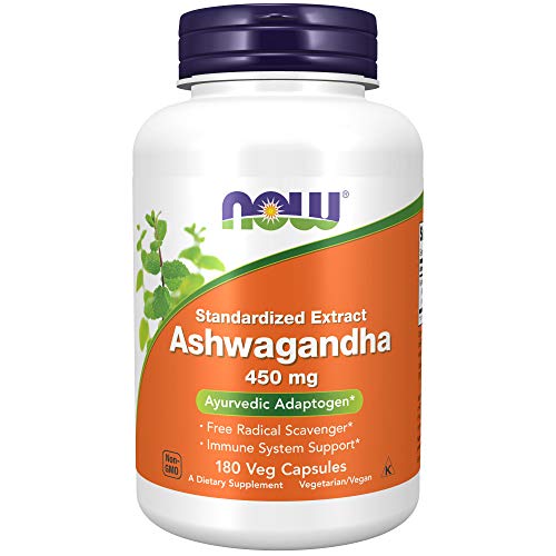 Book Cover NOW Foods Ashwagandha Extract 450 mg 180 Capsule