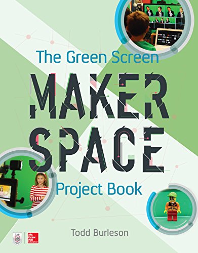 Book Cover The Green Screen Makerspace Project Book