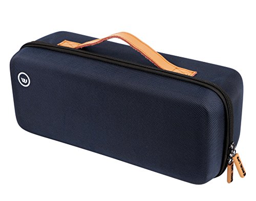 Book Cover Hard EVA Case Portable Travel Carrying Case Storage Bag for Bose SoundLink Revolve+ Plus Bluetooth Speaker with Charging Cradle by Excel Life