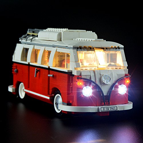 Book Cover LIGHTAILING Light Set for (Creator Series Volkswagen T1 Camper Van) Building Blocks Model - Led Light kit Compatible with Lego 10220(NOT Included The Model)