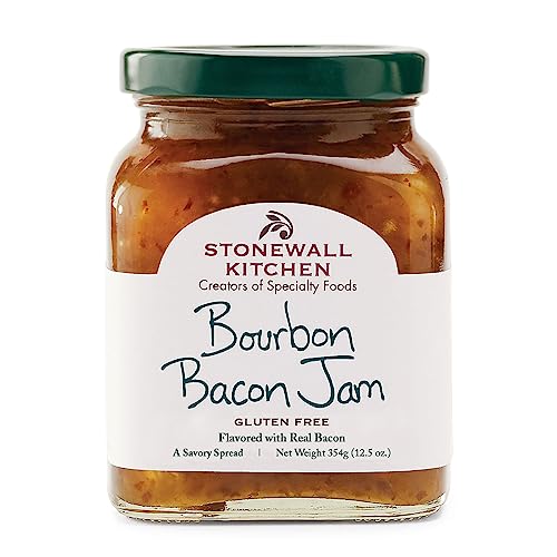 Book Cover Stonewall Kitchen Bourbon Bacon Jam, 12.5 Ounce