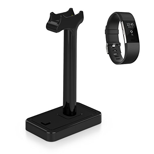Book Cover Fitian Fitbit Alta HR Charger,Fitbit Alta HR Charging Stand Replacement USB Charger Cable Cord Charging Cradle Dock for Fitbit Alta HR