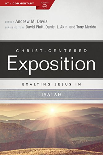 Book Cover Exalting Jesus in Isaiah (Christ-Centered Exposition Commentary)