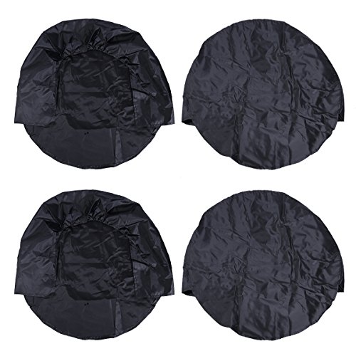Book Cover WINOMO 4pcs RV Wheel Cover Dustproof Waterproof Tire Covers for SUV Truck Camper Trailer Rv Fits 30