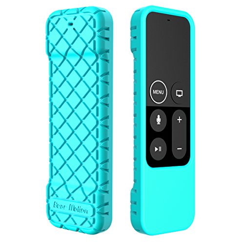 Book Cover Bear Motion Case for Apple TV 4K / 5th 4th Gen Remote Controller - Silicone Shock Resistant Cover for Apple TV 4K Siri Remote Controller (Case for Apple TV 4K / 5th 4th Gen Remote, Green)