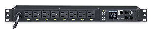 Book Cover CyberPower PDU41001 Switched PDU, 120V/15A, 8 Outlets, 1U Rackmount