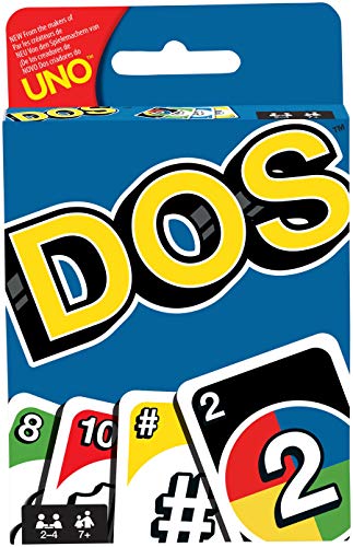 Book Cover Mattel Games DOS Uno Family Card Game
