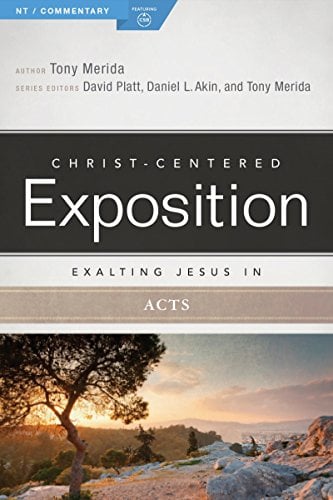 Book Cover Exalting Jesus in Acts (Christ-Centered Exposition Commentary)