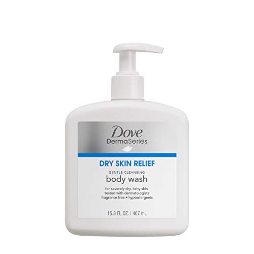 Book Cover Dove Fragrance-Free Body Wash, for Dry Skin, 15.8 oz