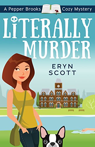 Book Cover Literally Murder (A Pepper Brooks Cozy Mystery Book 2)