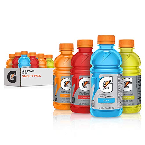 Book Cover Gatorade Thirst Quencher, Orange, 12 Ounce Bottles (Pack of 24)