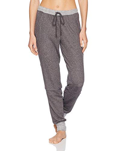 Book Cover Amazon Brand - Mae Women's Loungewear Panelled Jogger Pajama Pant