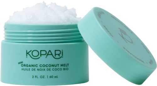 Book Cover Kopari Coconut Mini Melt - All-over Skin Moisturizing, Under Eye Rescuing, Hair Conditioning + More With 100% Organic Coconut Oil, Non GMO, Vegan, Cruelty Free, Paraben Free and Sulfate Free 2.5 Oz