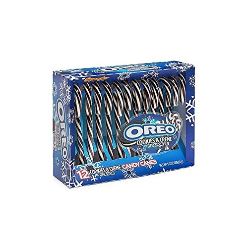 Book Cover Spangler, Oreo Candy Canes, 12 Count