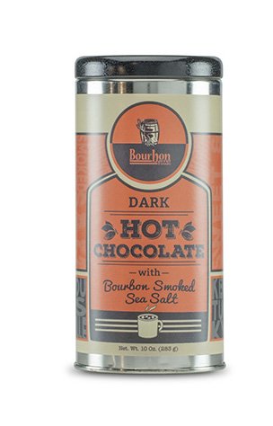 Book Cover Dark Hot Chocolate with Bourbon Smoked Sea Salt