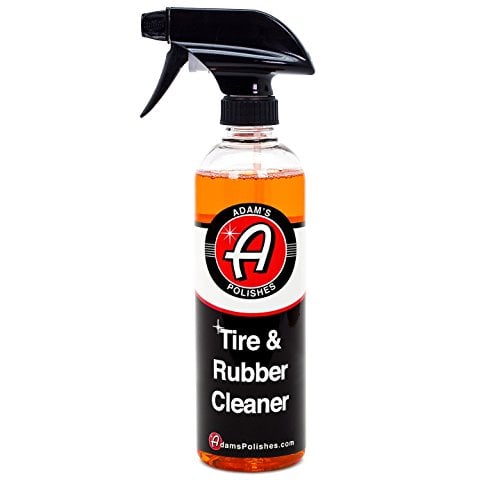 Book Cover Adam's Tire & Rubber Cleaner - Removes Discoloration from Tires Quickly - Works Great on Tires, Rubber & Plastic Trim, and Rubber Floor Mats (16 oz)