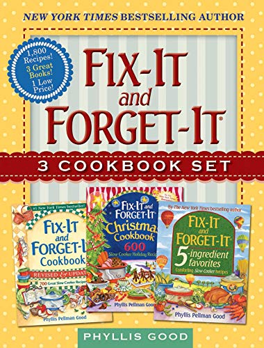 Book Cover Fix-It and Forget-It Box Set: 3 Slow Cooker Classics in 1 Deluxe Gift Set