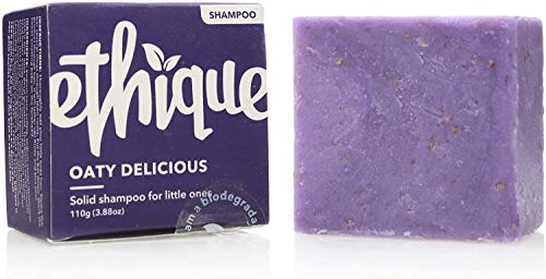 Book Cover Ethique Eco-Friendly Shampoo Bar for Little Ones, Oaty Delicious - Sustainable Natural Shampoo for Kids, Plastic Free, pH Balanced, Vegan, Plant Based, 100% Compostable and Zero Waste, 3.88oz