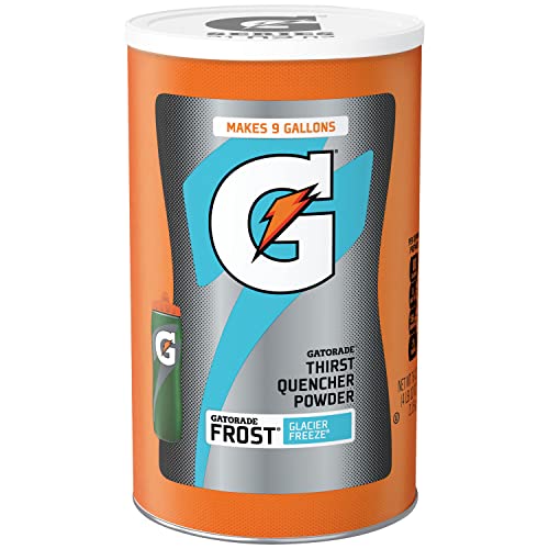 Book Cover Gatorade Thirst Quencher Powder, Frost Glacier Freeze, 76.5 Ounce, Pack of 1